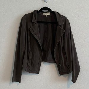 Torrid crop jacket